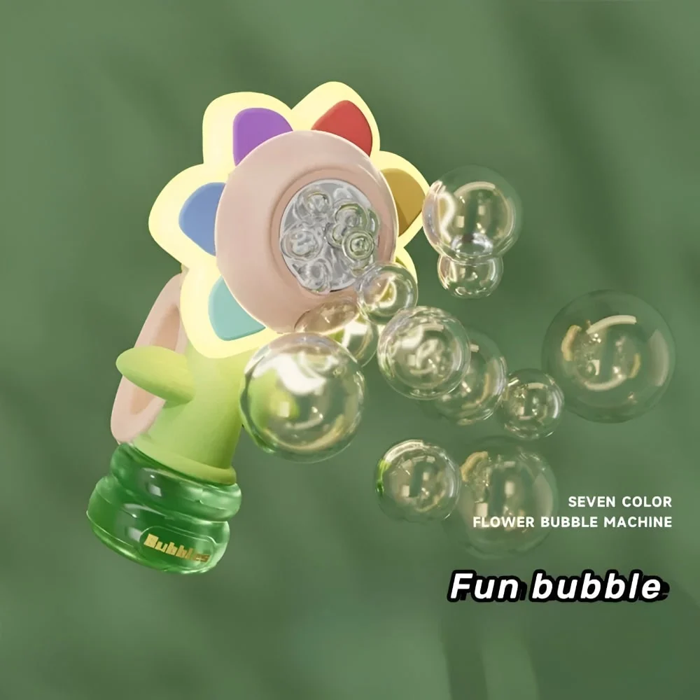 Lithium Battery Bubble Machine Outdoor Games Fun - Image 5